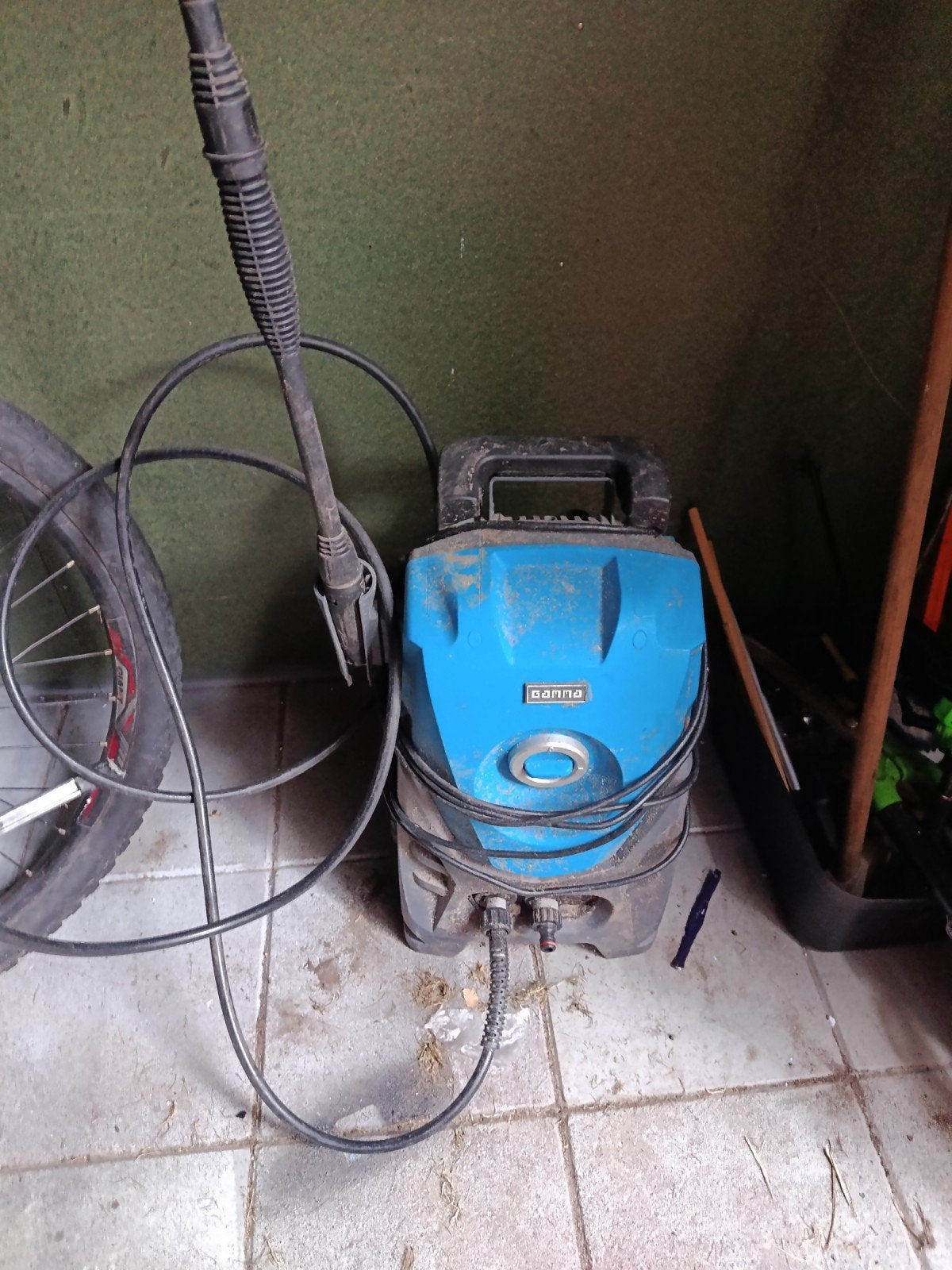 Gamma Hogedrukreiniger - Gebruikt maar functioneel, Ophalen, Gebruikt, Elektrisch, Gamma
