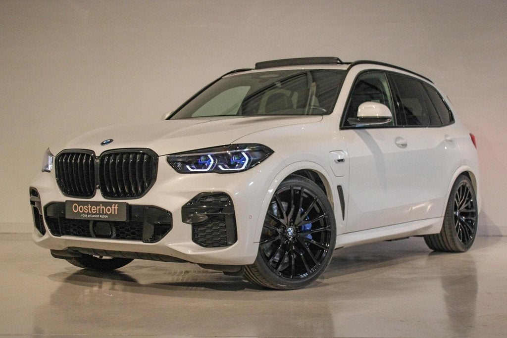 BMW X5 xDrive45e High Executive M-sport Pro SKYL | LASER, Automaat, Gebruikt, Wit, Leder