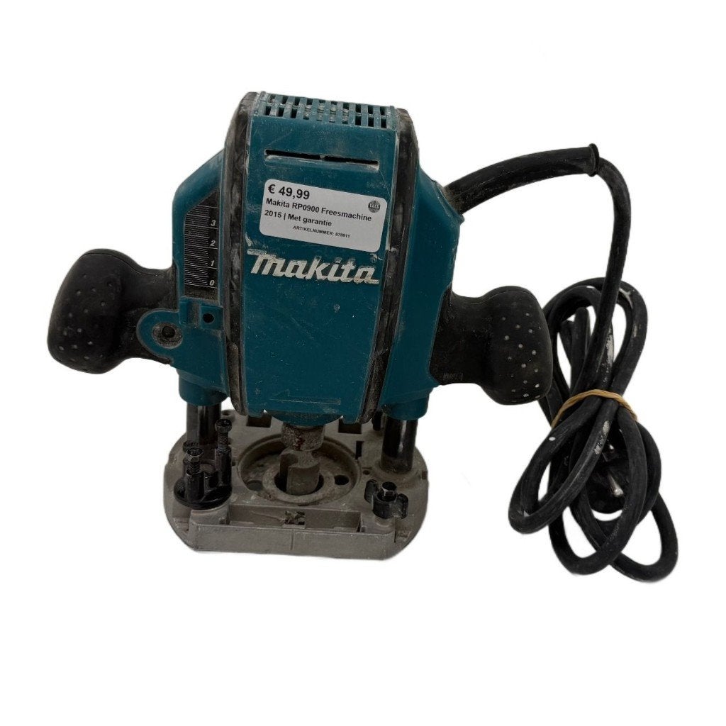 Makita RP0900 Freesmachine 2015 | Met garantie, Dordrecht@usedproducts.nl, Toulonselaan 72, Ophalen of Verzenden, Zo goed als nieuw
