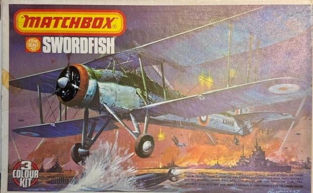 Coelianmodels Matchbox, Pk-112, Swordfish, 1/72, € 29,99, Overige merken, 1:72 tot 1:144, Nieuw, Ophalen of Verzenden