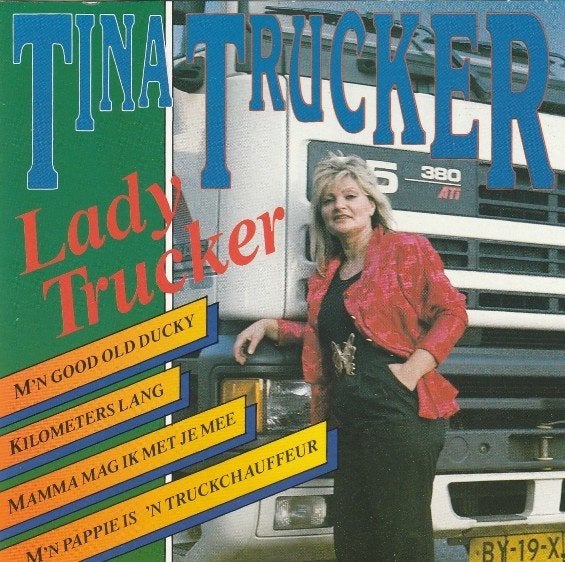 Piraten C.D. (1991) Tina Trucker - Lady Trucker., Cd's en Dvd's, Cd's | Verzamelalbums, Inclusief boekje, Gebruikt, Ophalen of Verzenden