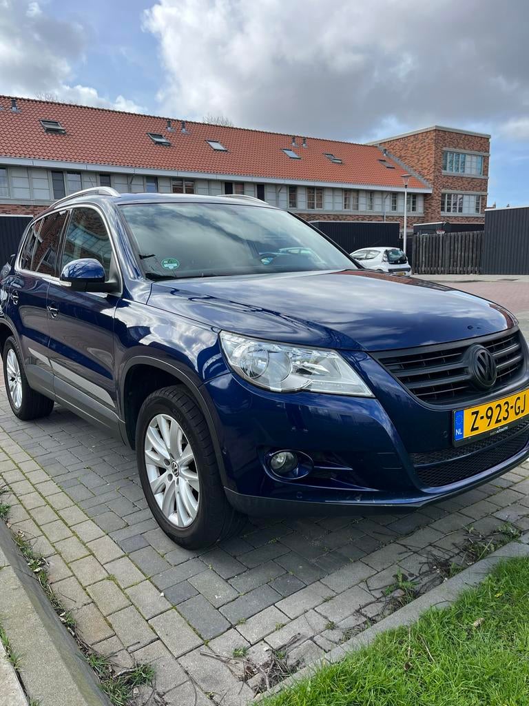 Volkswagen Tiquan, Automaat, Stof, 4 cilinders, Blauw