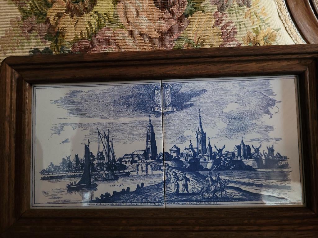 Wandtegel historisch Delft, Ophalen of Verzenden