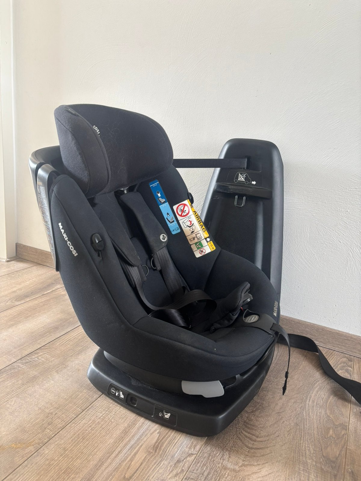 Maxi-cosi auto stoeltje draaibaar isofix, Ophalen, Gebruikt, 9 t/m 18 kg, Isofix