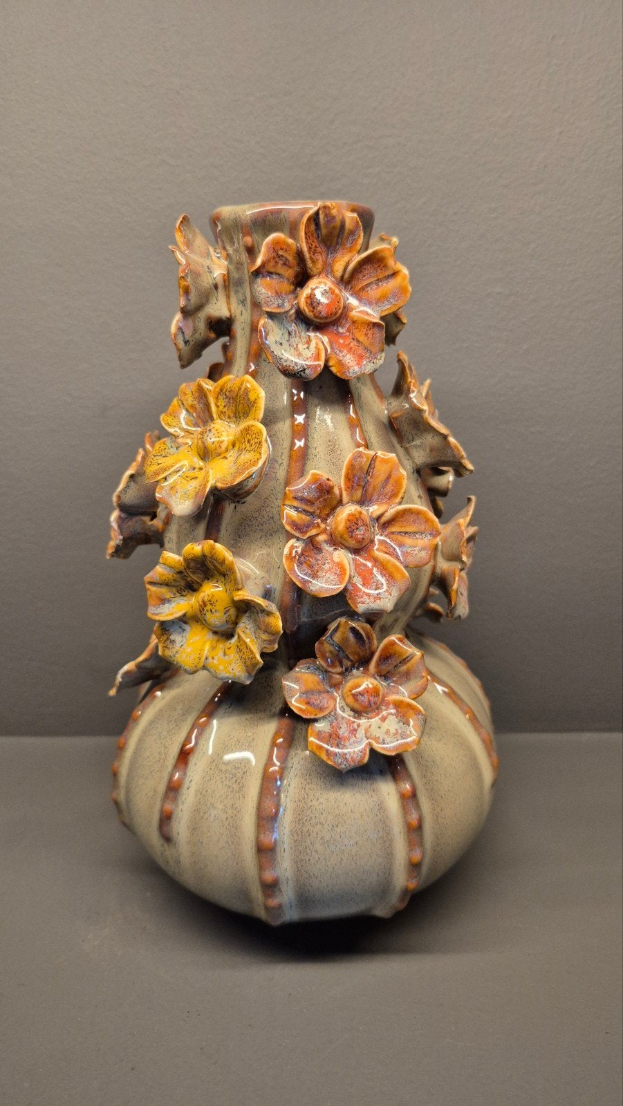Daan Kromhout Handgemaakte Vaas - 22 CM, Ophalen of Verzenden