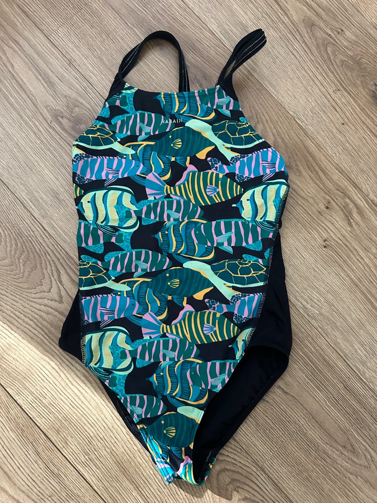 Badpak Nabaiji - maat 146/152, Kinderen en Baby's, Kinderkleding | Kinder-zwemkleding, Meisje, Badpak, Ophalen of Verzenden, Zo goed als nieuw