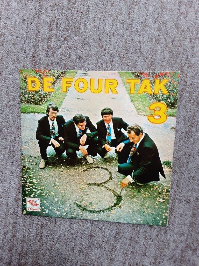 vinyl lp De Four Tak de four tak 3, Gebruikt, Originele persing, Ophalen of Verzenden, Levenslied of Smartlap