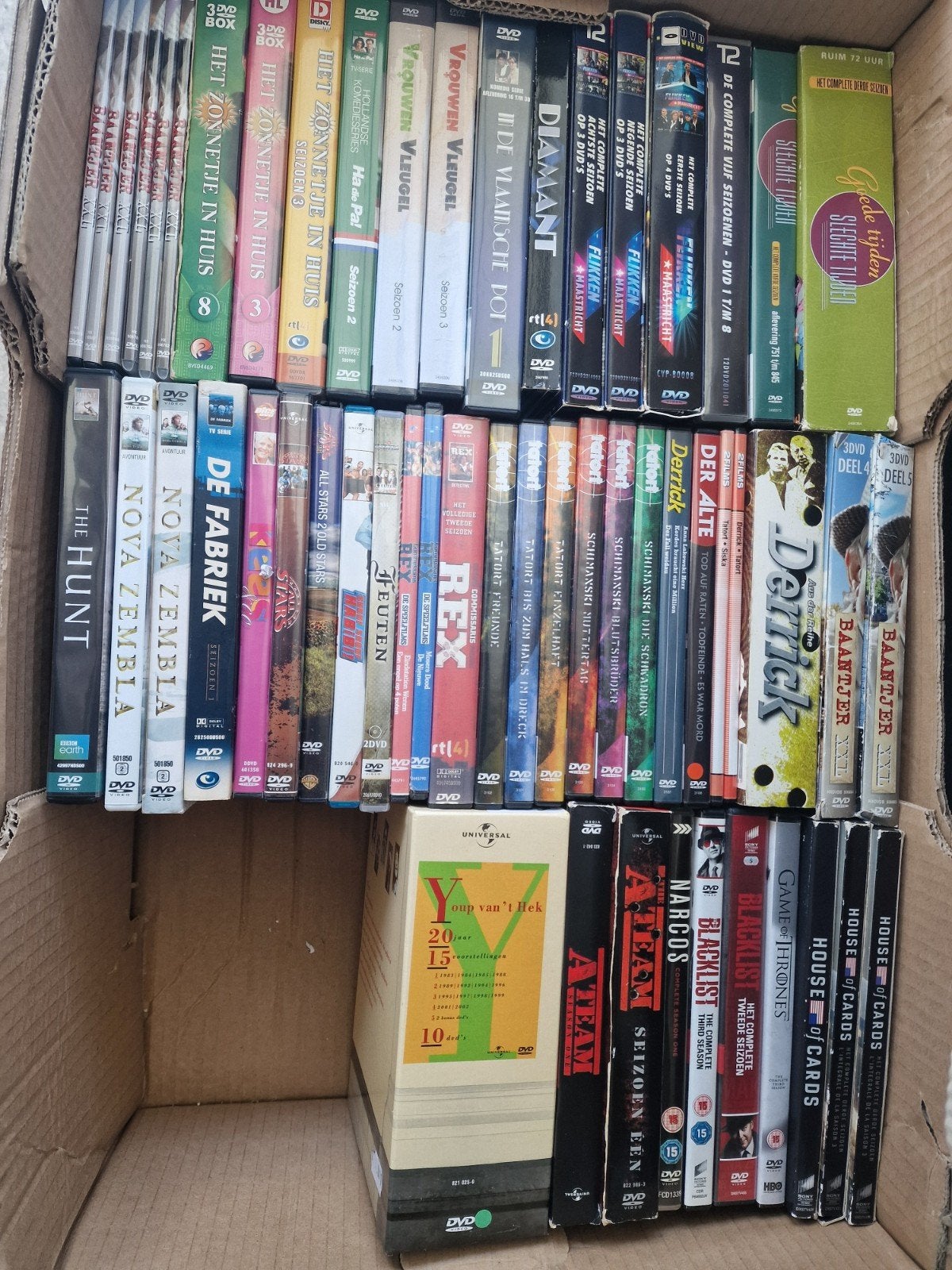 Diverse DVD series: Nederlands en buitenlands, Cd's en Dvd's, Dvd's | Tv en Series, Ophalen of Verzenden