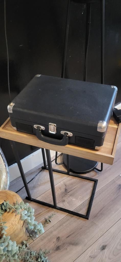 Denver platenspeler in koffer - Zwart, Audio, Tv en Foto, Platenspelers, Ophalen, Gebruikt, Platenspeler, Overige merken