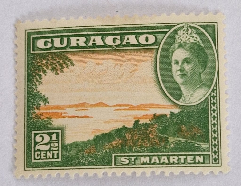 Curacao 1943 - nvph 158 - Eilanden Landthema's, Ophalen of Verzenden, Postfris