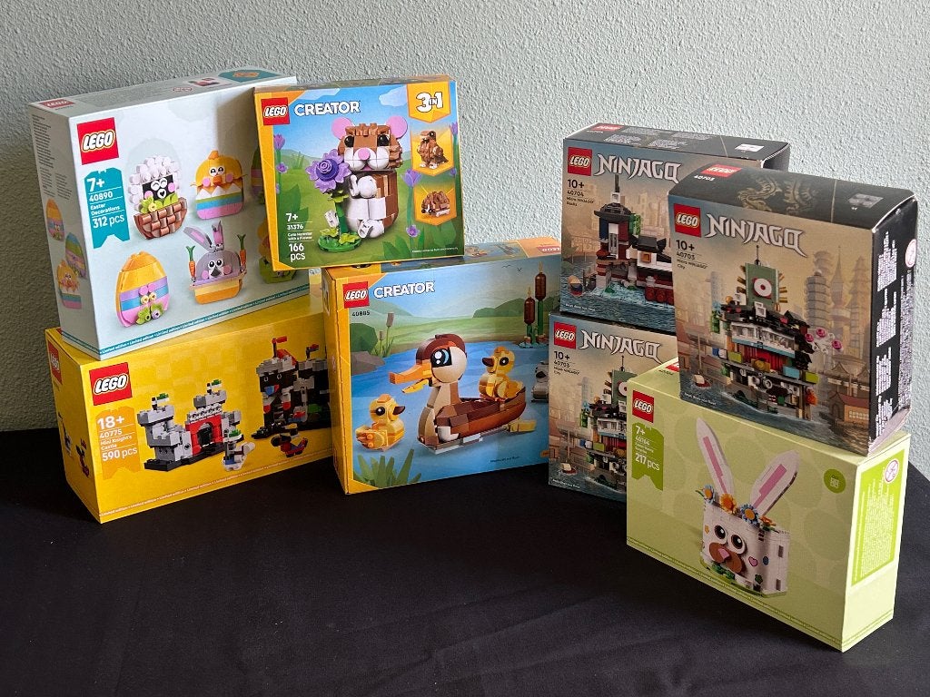 Kleine lotje lego gwp's o.a. 40885, 40890, 40703, Lego, Nieuw, Ophalen of Verzenden, Compleet