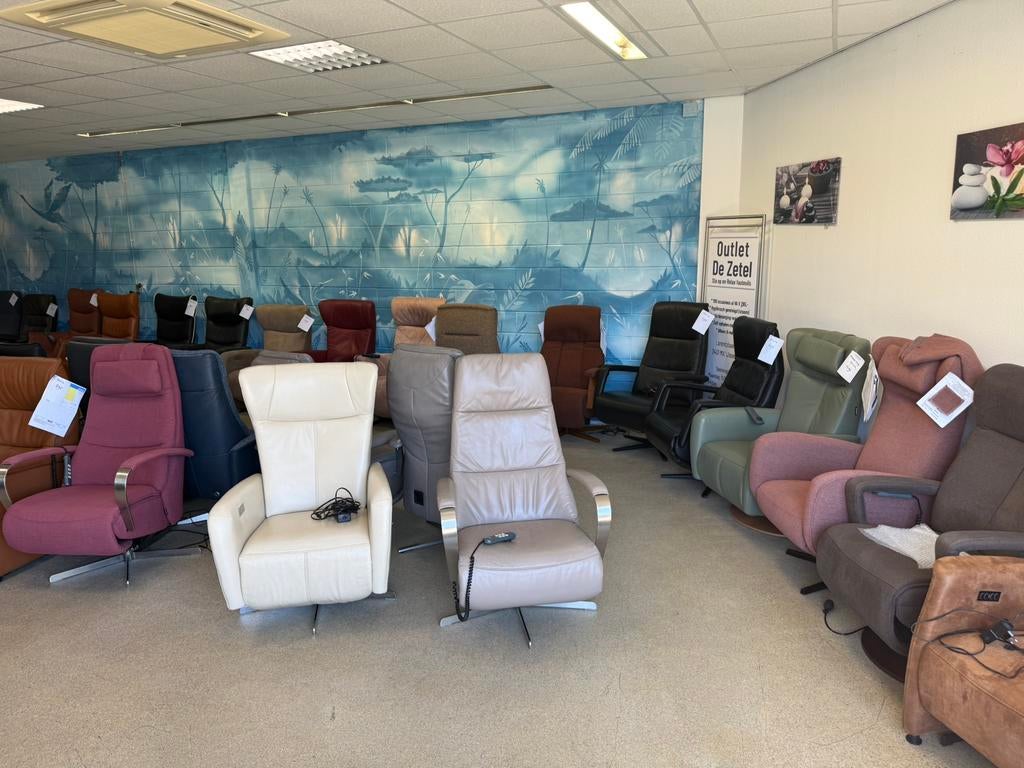 Staopstoel relaxfauteuil alleen A merken gratis bezorging, Ophalen of Verzenden, Lichtgewicht, Nieuw
