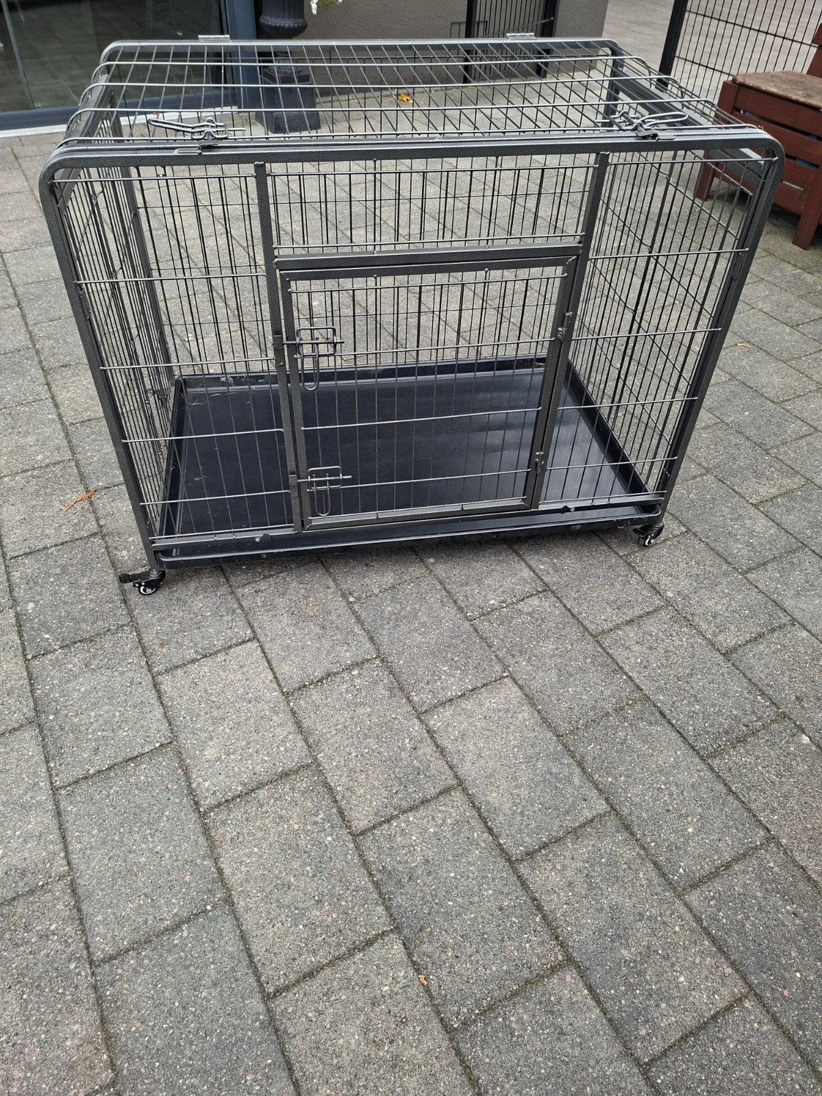 hondenbench groot, Dieren en Toebehoren, Ophalen, Zo goed als nieuw, 110 cm of meer, 65 tot 100 cm