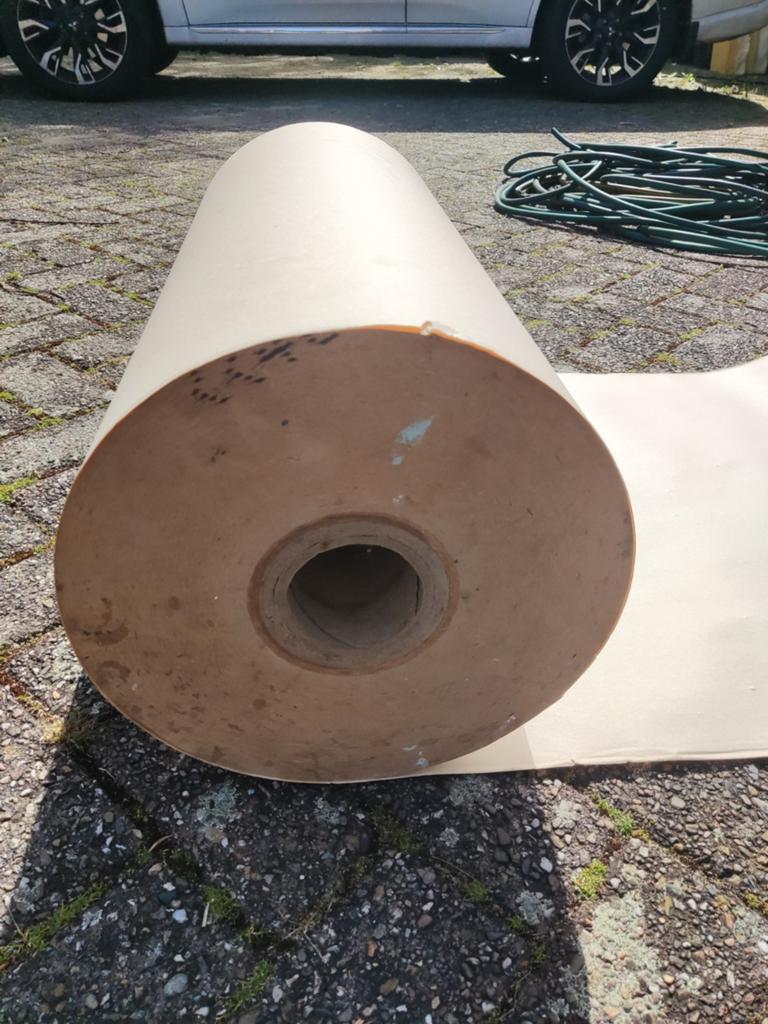 Grote rol papier, Doe-het-zelf en Verbouw, Zeil en Folie, Ophalen, 15 m² of meer, Folie