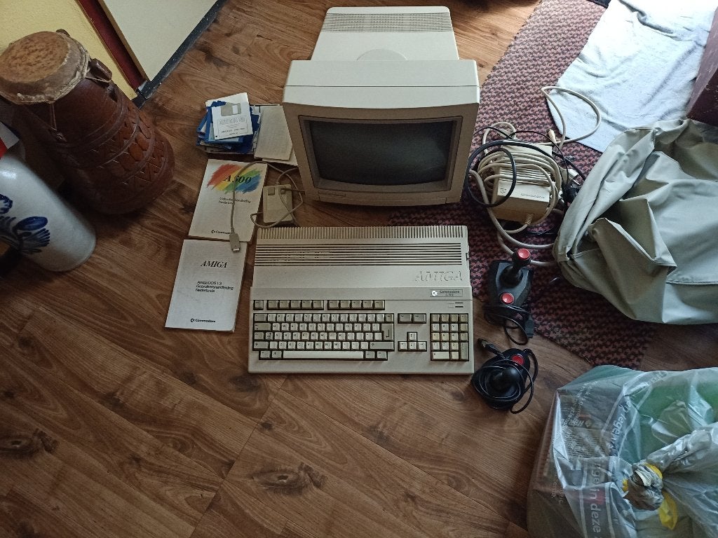 Amiga 500 met toebehoren, Computers en Software, Vintage Computers, Ophalen, Commodore Amiga