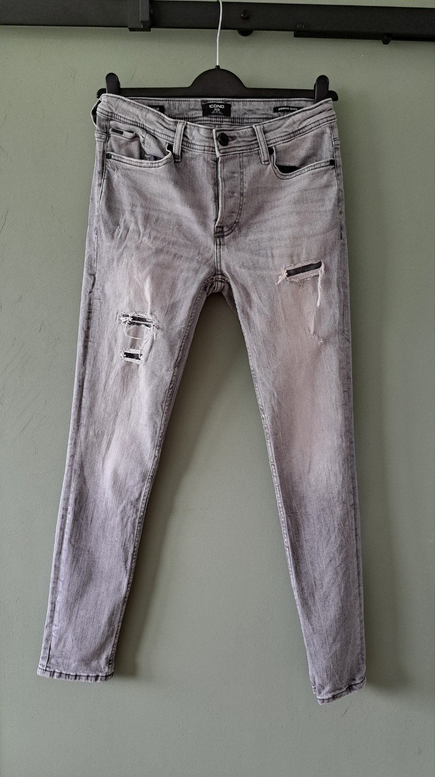 Zgan. New Yorker jongens spijkerbroek mt. 29/30 slimfit, Kleding | Heren, New Yorker, Zwart, W32 (confectie 46) of kleiner, Ophalen of Verzenden
