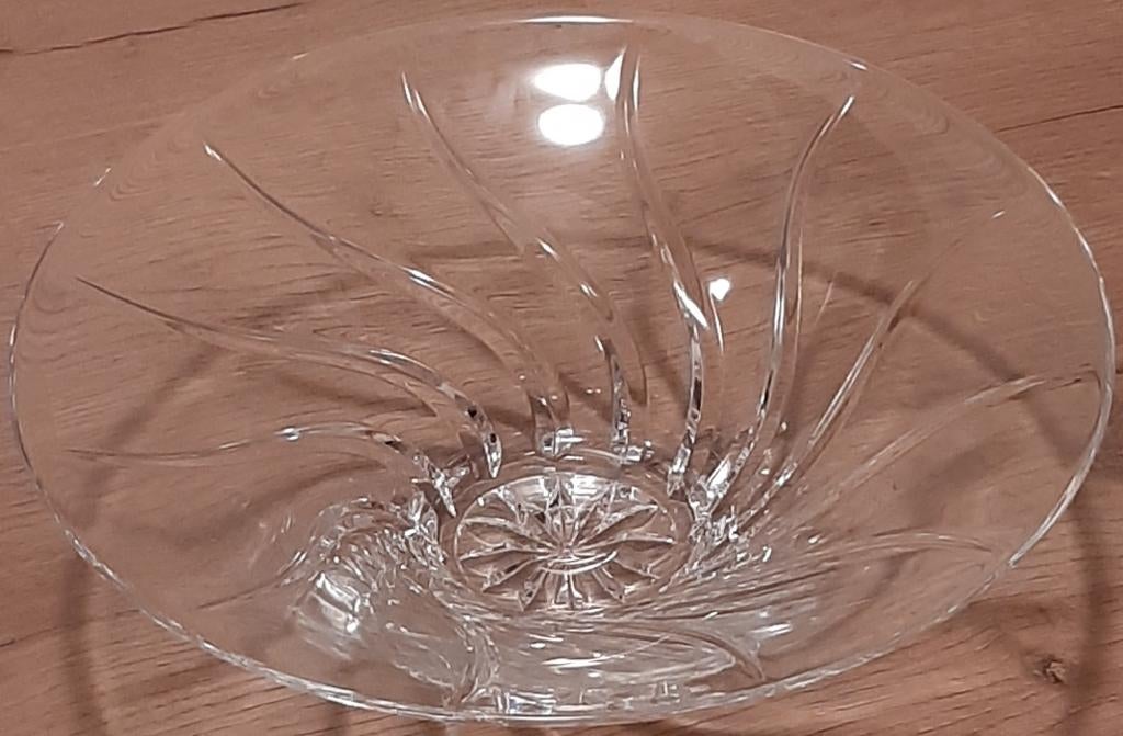 🍇Preloved: Kristallen fruitschaal - Art deco design🏷️€8,-, Ophalen of Verzenden