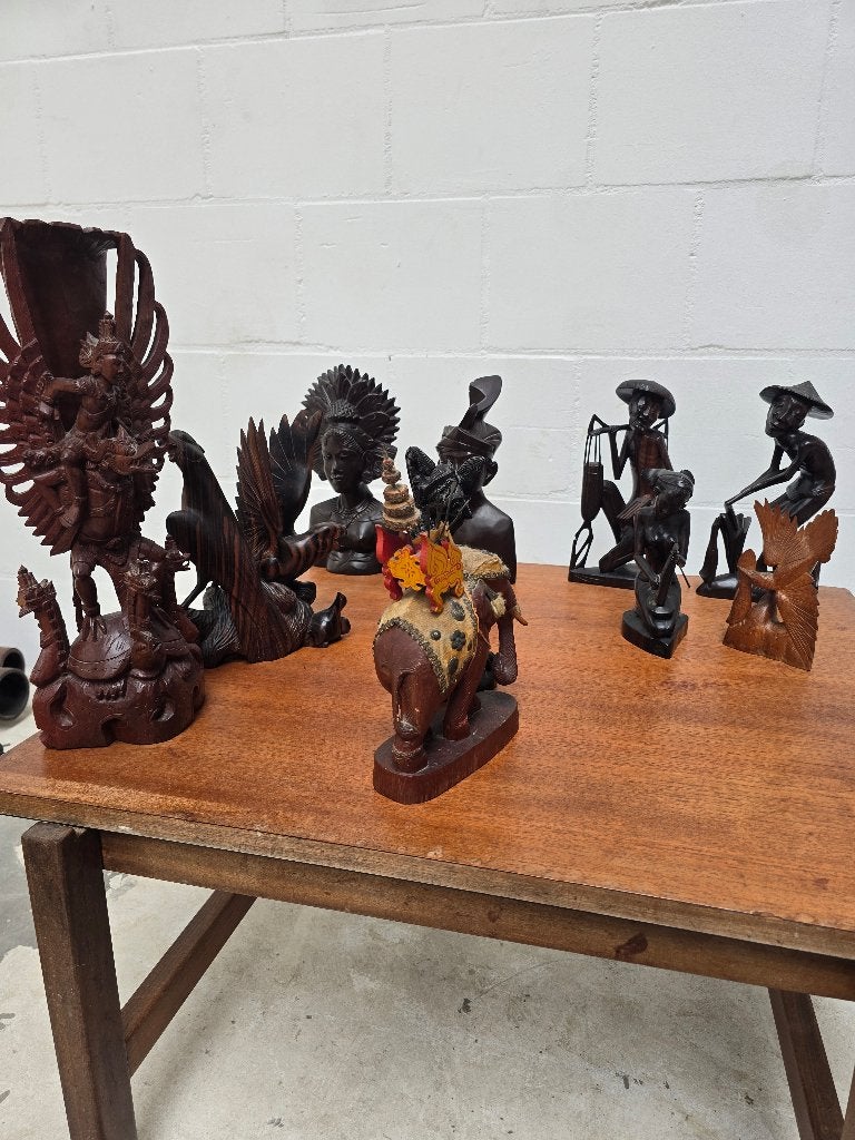 Balinees houtsnijwerk, Antiek en Kunst, Ophalen, Overige onderwerpen, Houtsnijwerk, Handgemaakt