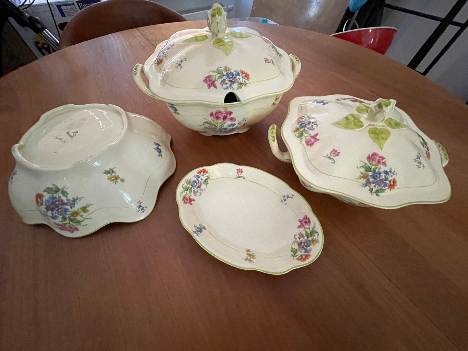 Plateel schalen ‘Springend Hert - Sylvia’ (Plazuid/P.Z.H.), Ophalen of Verzenden
