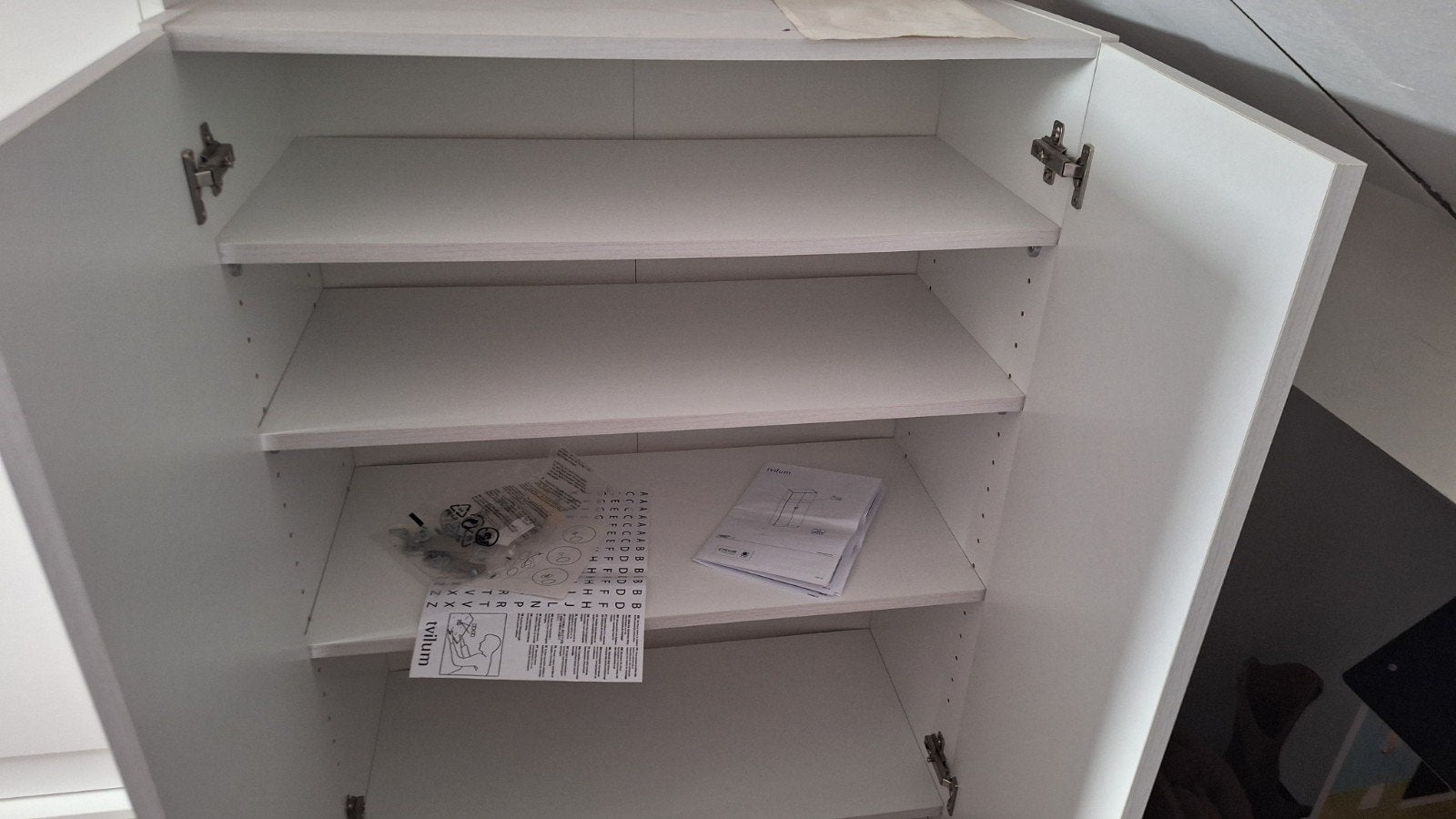Witte kast met 5 losse planken – 170  70  35 cm, Ophalen, 25 tot 50 cm, 50 tot 100 cm, 150 tot 200 cm