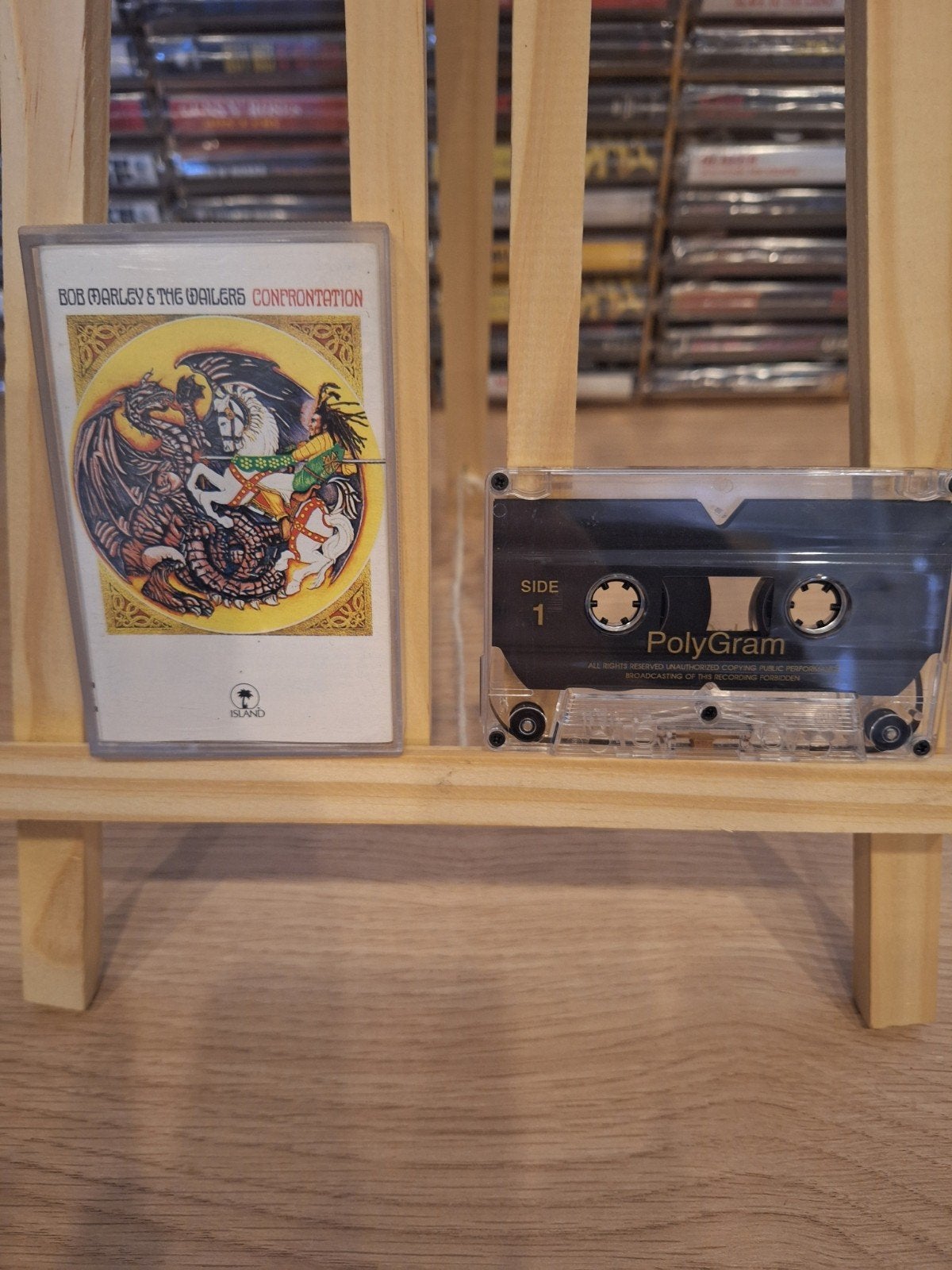 Bob Marley & The Wailers - Confrontation Cassette, Gebruikt, Wereldmuziek, 1 bandje, Ophalen of Verzenden