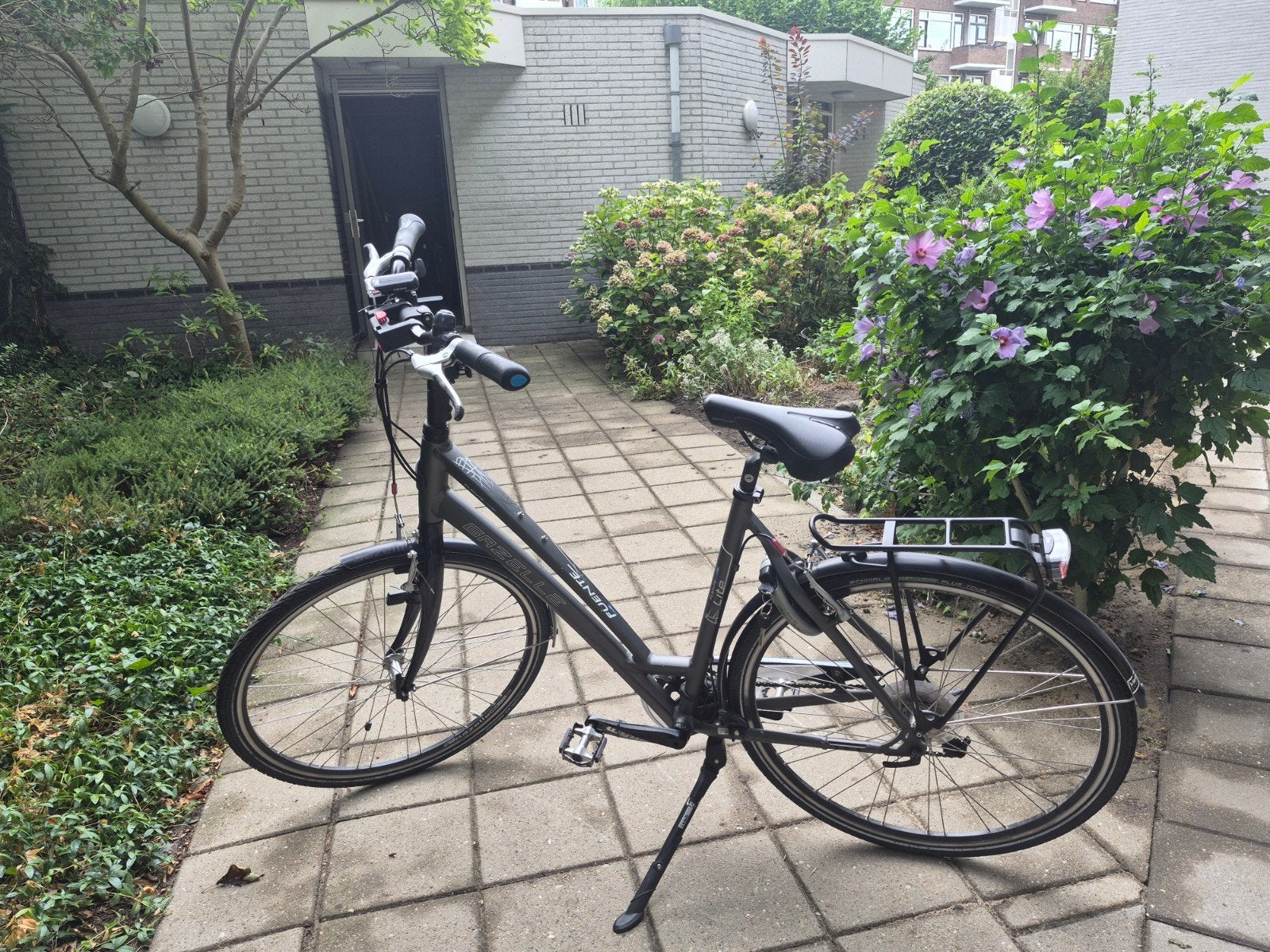 Gazelle Fuente lite, Fietsen en Brommers, Fietsen | Dames | Damesfietsen, Ophalen, Gebruikt, Velgrem, Versnellingen