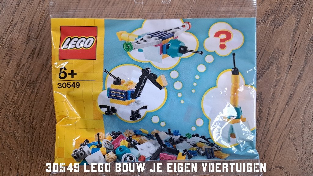 LEGO Creator Bouw-je-eigen-voertuigen (30549) NIEUW, Ophalen, Lego, Nieuw, Compleet