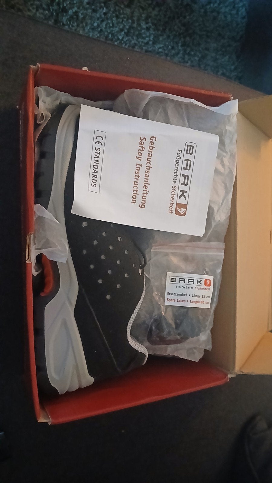 Baak werkschoenen maat 39 nieuw in doos unisex, Ophalen of Verzenden, Nieuw