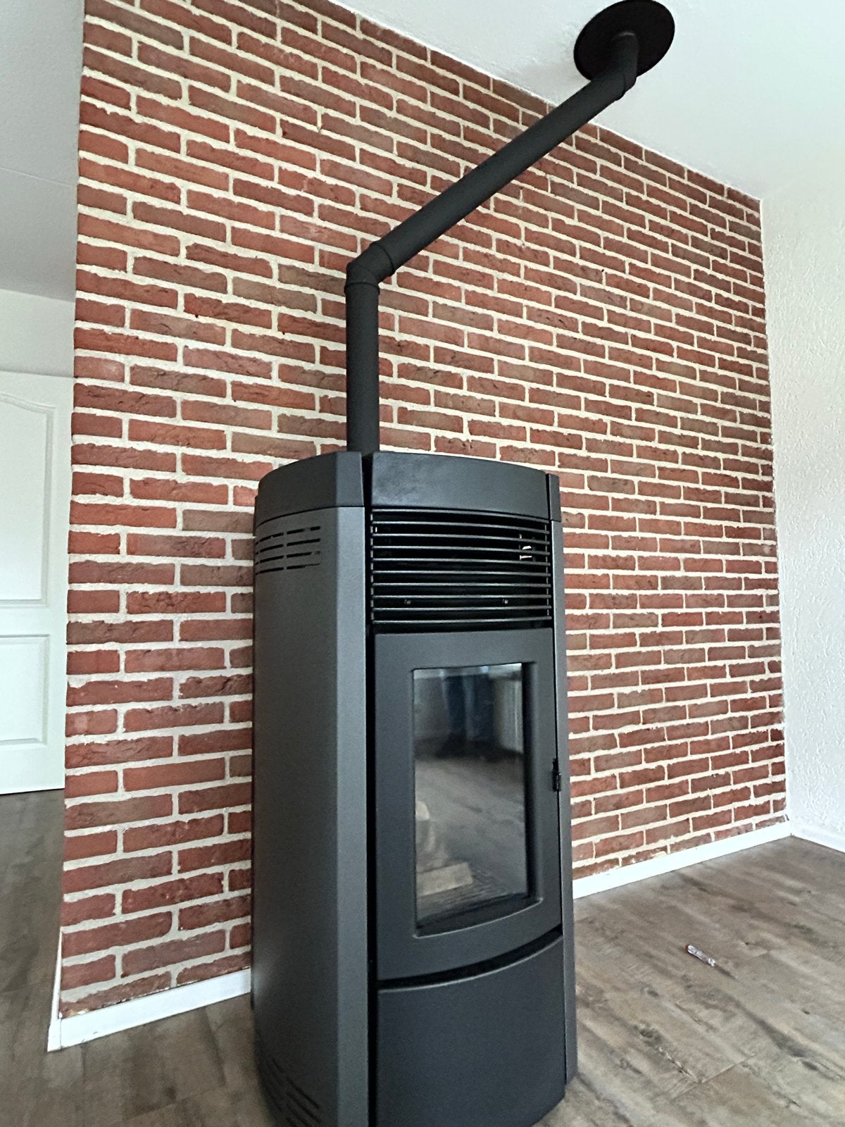 MCZ Musa Air 10 Up Pelletkachel - Efficiënt en Modern, Ophalen, Overige brandstoffen, Zo goed als nieuw, Pelletkachel