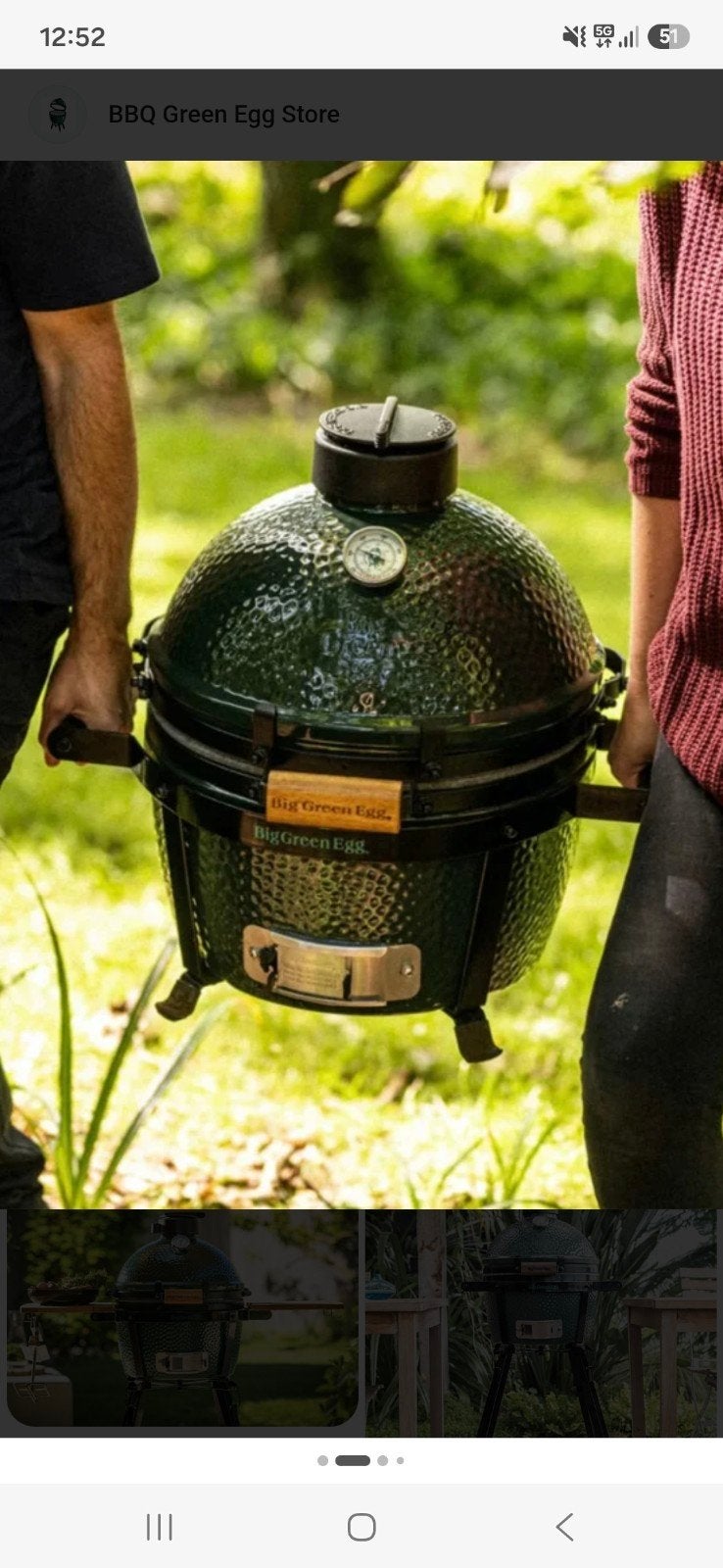 Green egg, minimax, Ophalen, Nieuw
