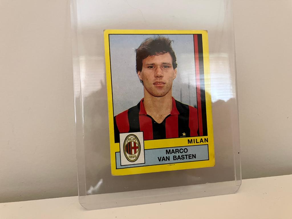 Panini Marco van Basten - Calciatori 1988/1989 AC Milan, Verzamelen, Sportartikelen en Voetbal, Ophalen of Verzenden, Zo goed als nieuw