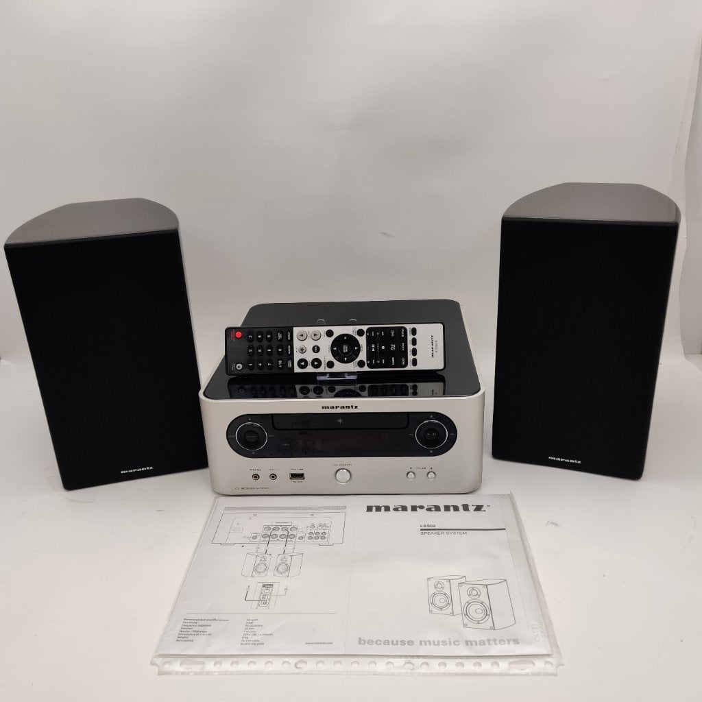 Marantz M-CR503 + LS502 Audio Set met CD Speler+A.B.€289.99, M, M, M, Ophalen
