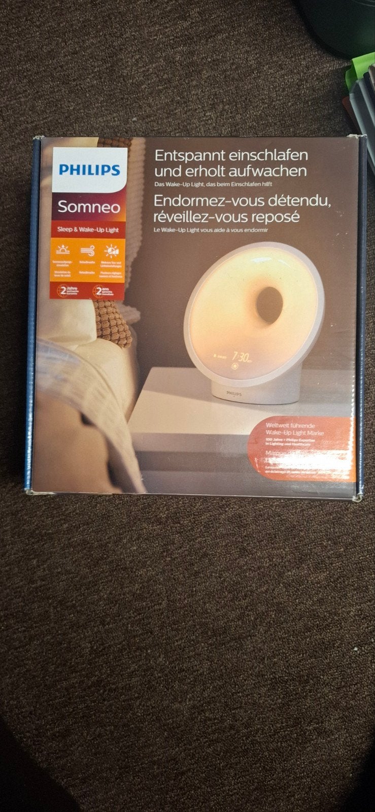 Philips Sleep & Wake-Up Light HF3654/01 Somneo, Witgoed en Apparatuur, Wekkers, Ophalen of Verzenden