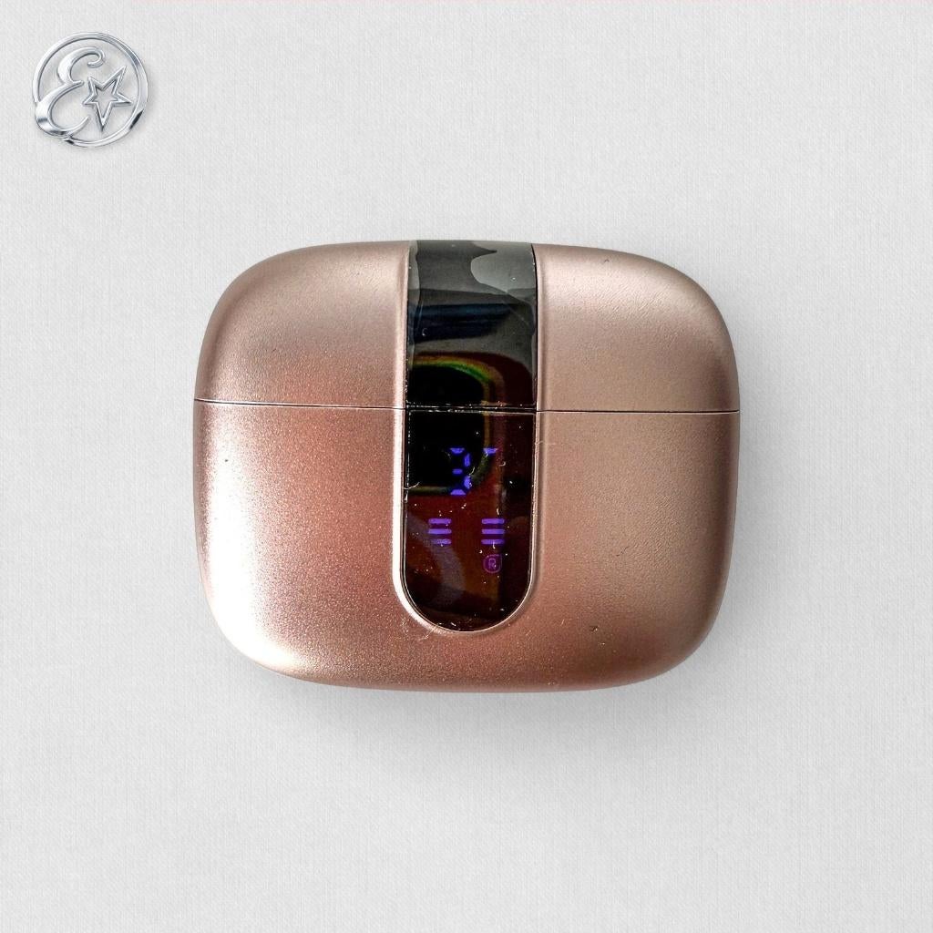 True Wireless oordopjes in roségouden case, Verzenden, Zo goed als nieuw, In gehoorgang (in-ear), Bluetooth