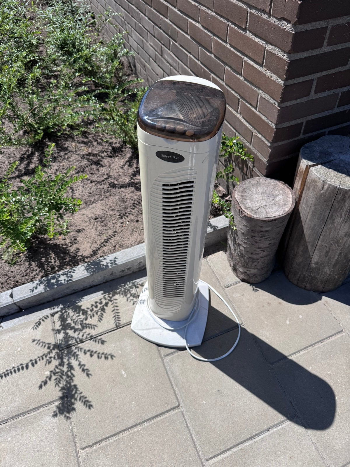 Ventilator toren, Witgoed en Apparatuur, Ventilatoren, Ophalen of Verzenden, Zo goed als nieuw, Torenventilator