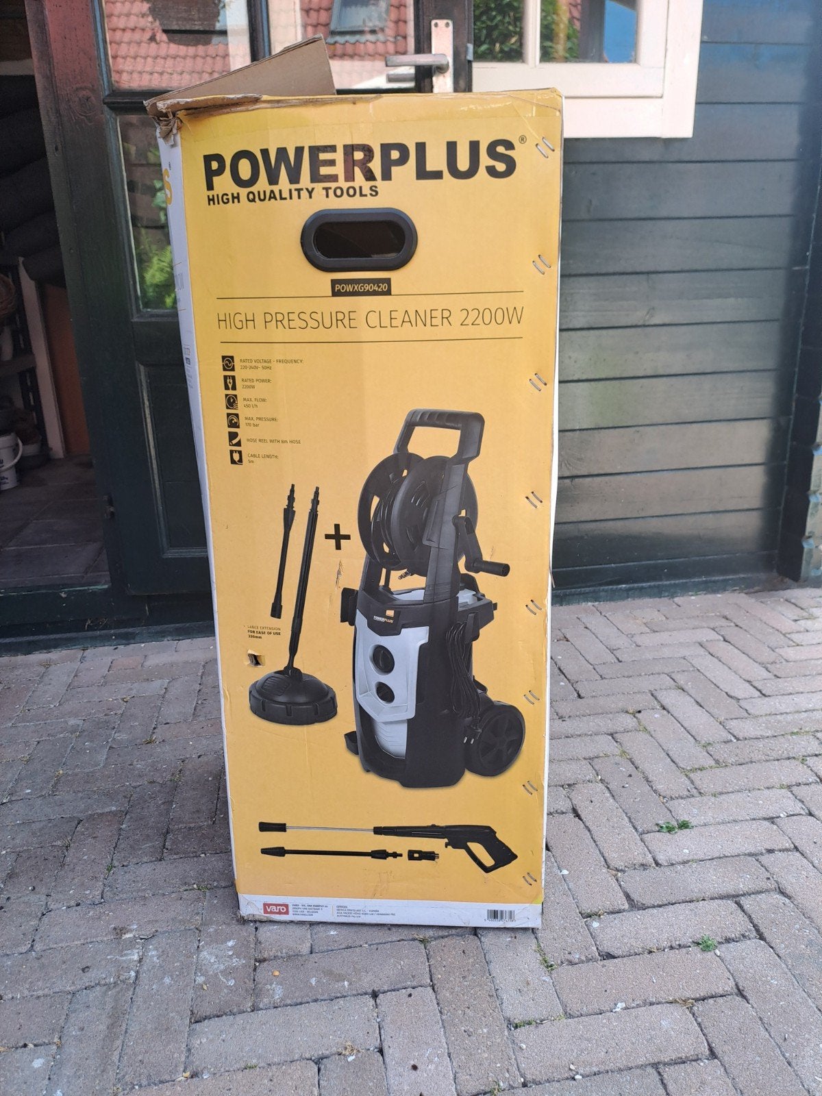 Powerplus hogedruk, Ophalen, Nieuw, Elektrisch