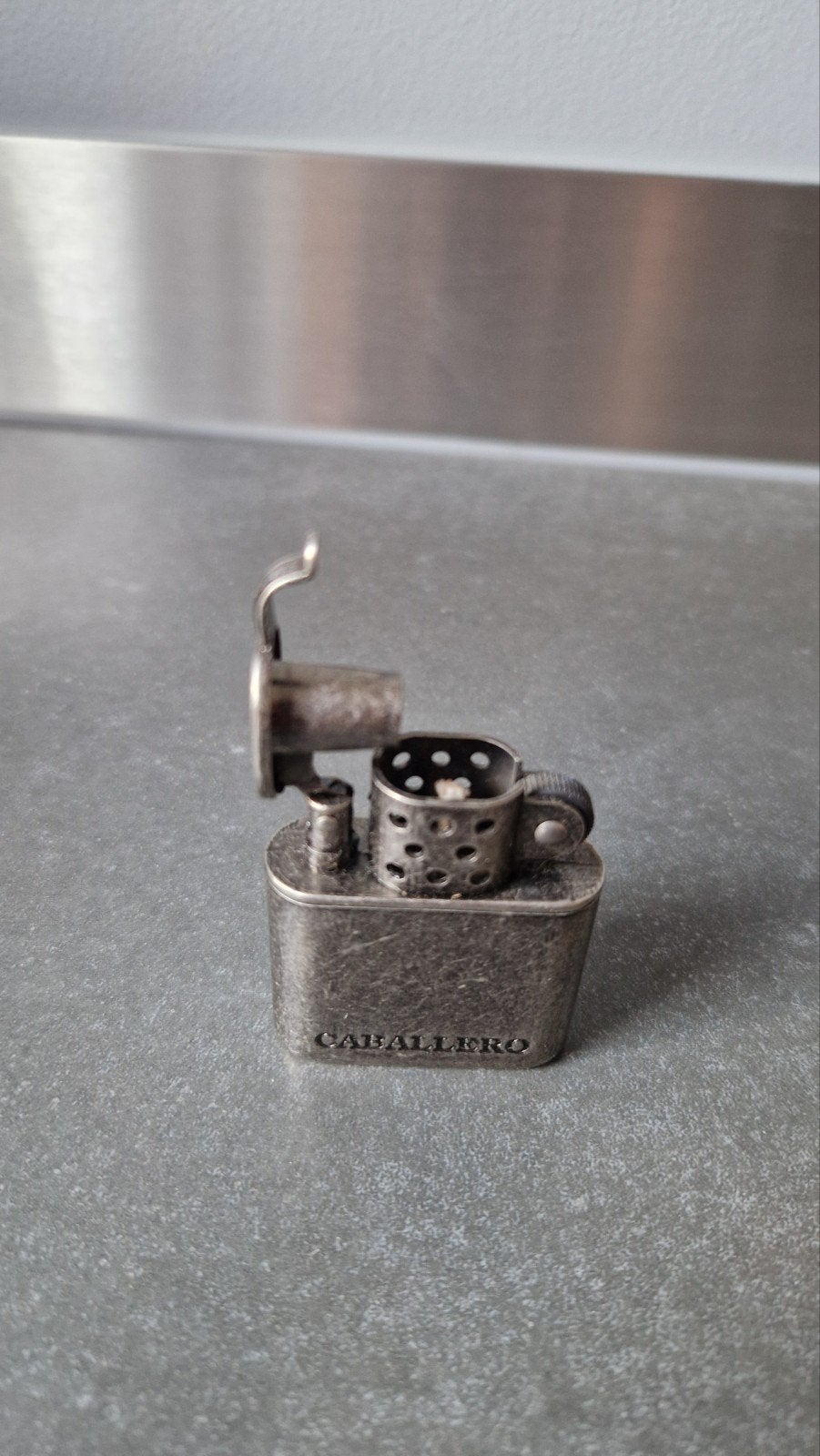 Vintage Caballero Aansteker, Ophalen of Verzenden, Gebruikt, Aansteker