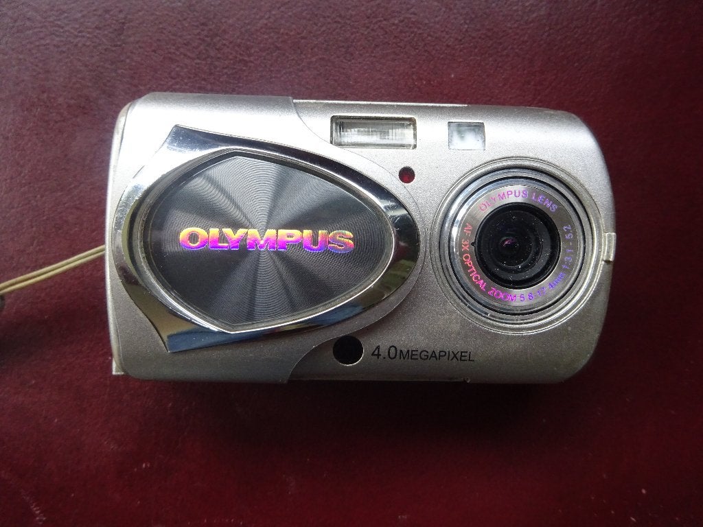 Olympus410 digital oud (2004), Gebruikt, Geheugenkaart, 4 megapixels, Ophalen of Verzenden