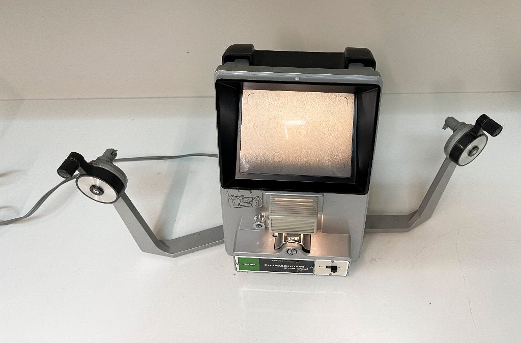 FUJICAEDITOR E55 DUAL Super 8 mm film viewer/editor, N, N, Ophalen of Verzenden, N