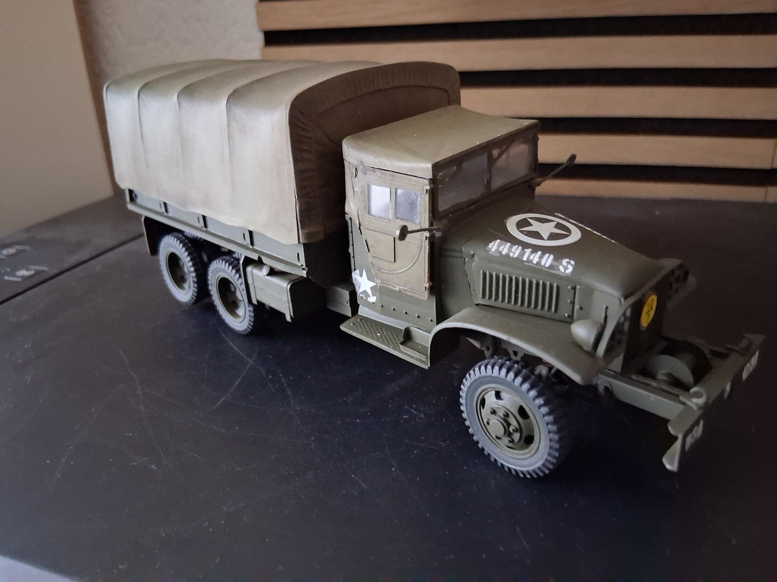 Amerikaanse truck, Gebruikt, Italeri, 1:32 tot 1:50, Ophalen of Verzenden