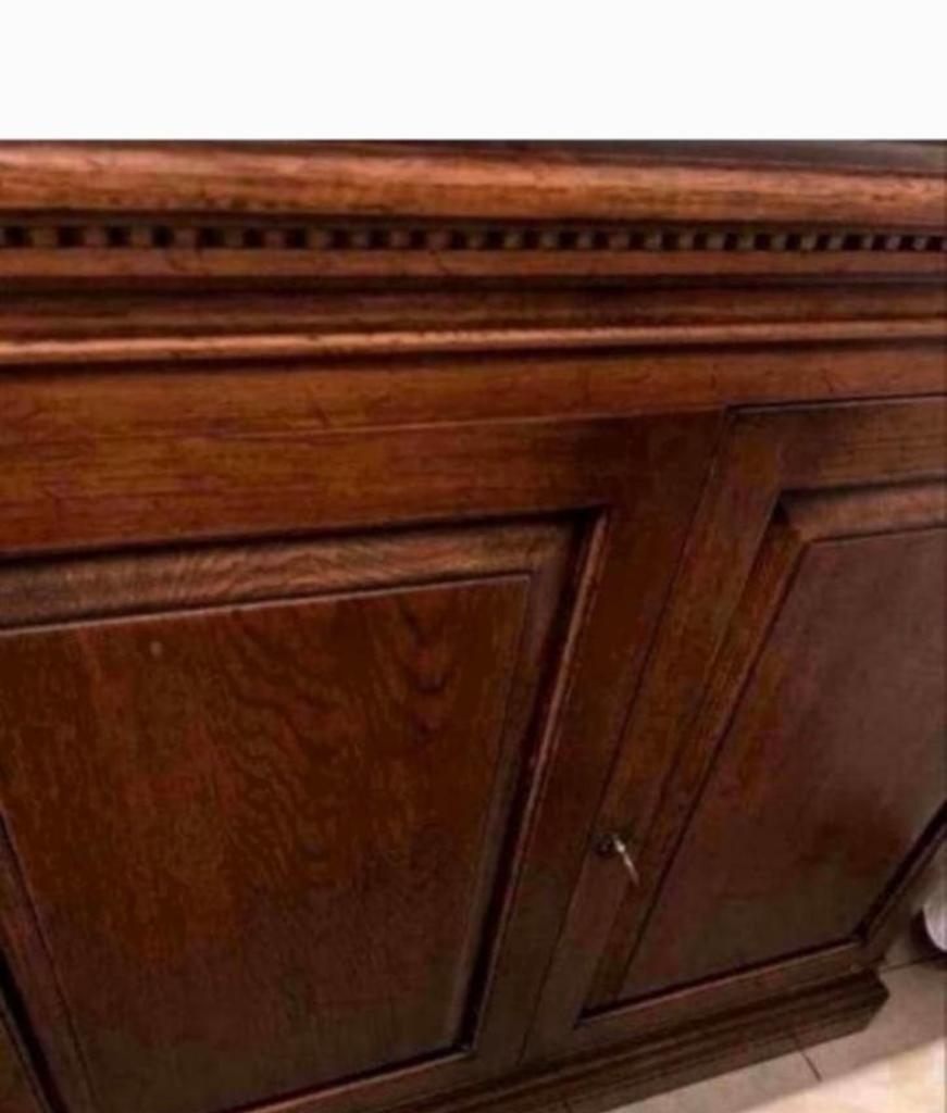 Eiken commode, Antiek en Kunst, Ophalen of Verzenden