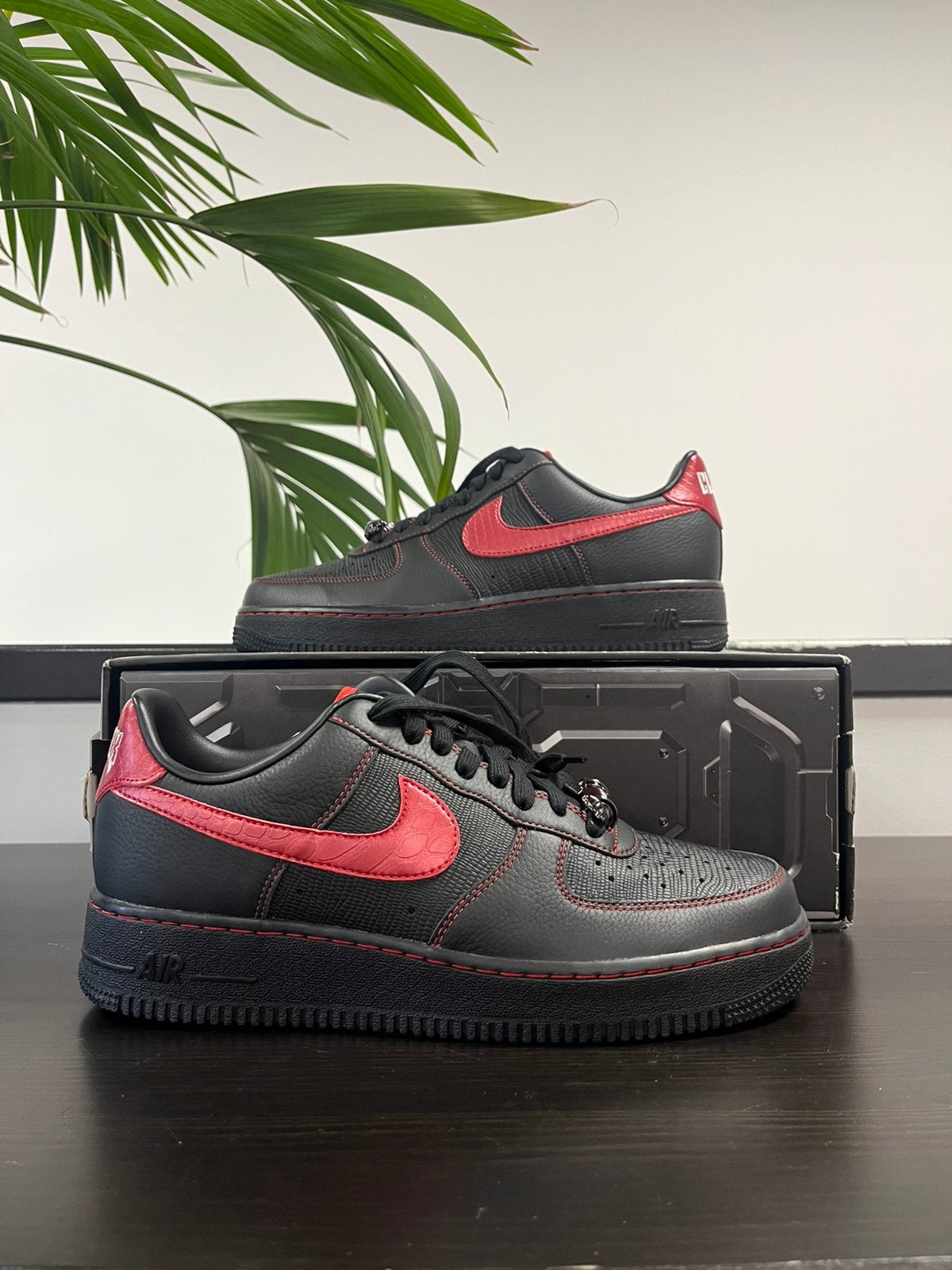 Nike Air Force 1 RTFKT Clone x Demon (Edition of 953), Kleding | Heren, Zwart, Nieuw, Ophalen of Verzenden, Sneakers of Gympen