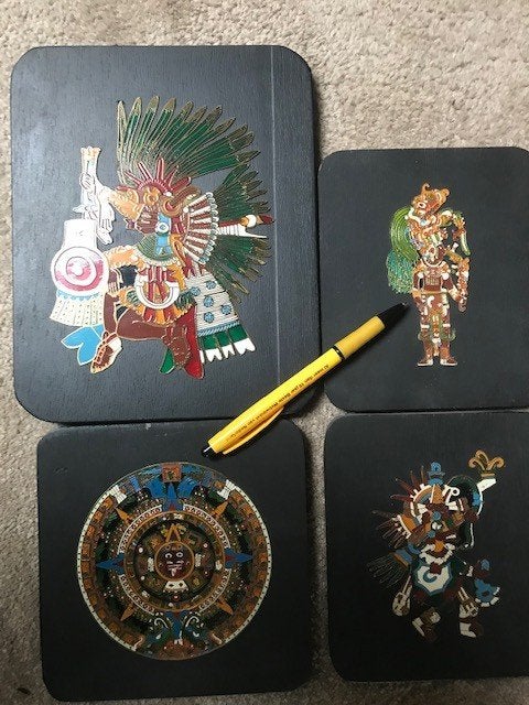mexicaanse kunst, Antiek en Kunst, Mexico, Handgemaakt, Overige typen, Overige materialen