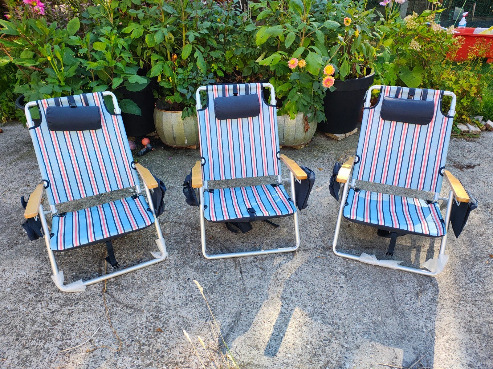 Zo goed als nieuwe ANWB camping/strandstoelen, Ophalen, Zo goed als nieuw, Campingstoel