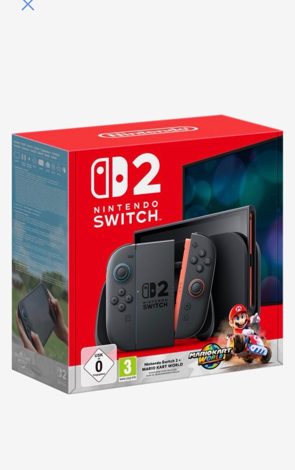 Nieuwe Nintendo Switch 2 Mario Kart Ruilen voor Sega, Spelcomputers en Games, Ophalen, Nieuw, Met 2 controllers, Met games