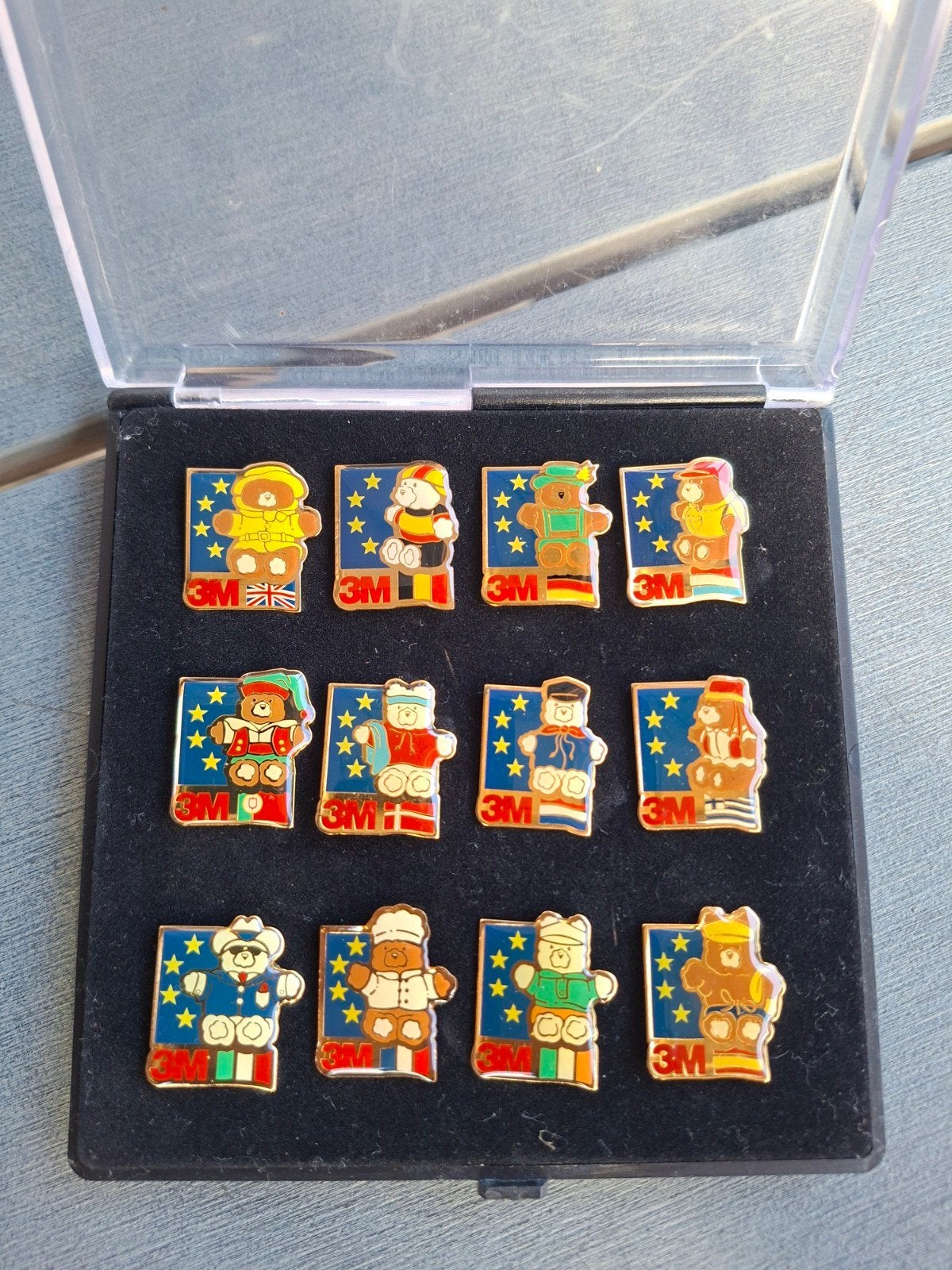 Olympische pins - 3M Teddyberen collectie, Ophalen of Verzenden, Zo goed als nieuw, Sport, Speldje of Pin