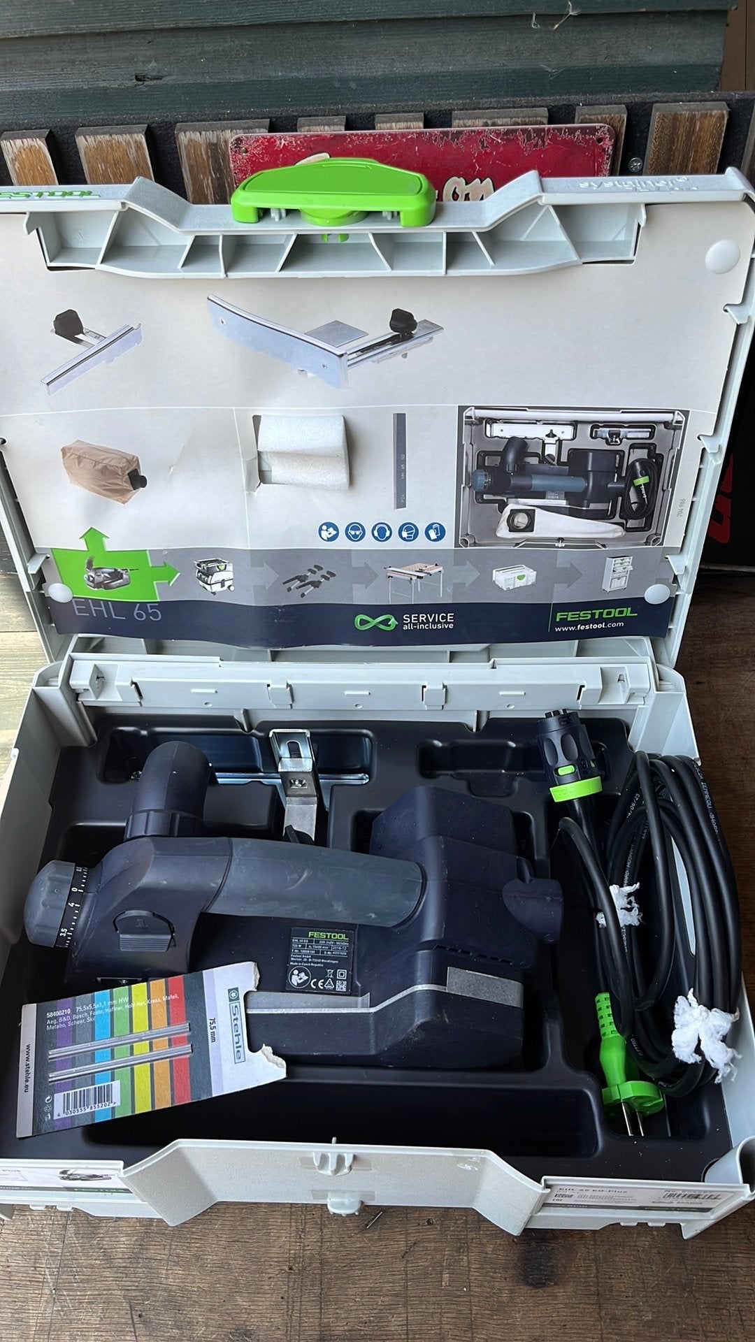 Festool EHL 65 EQ-Plus schaafmachine, Ophalen of Verzenden, Zo goed als nieuw