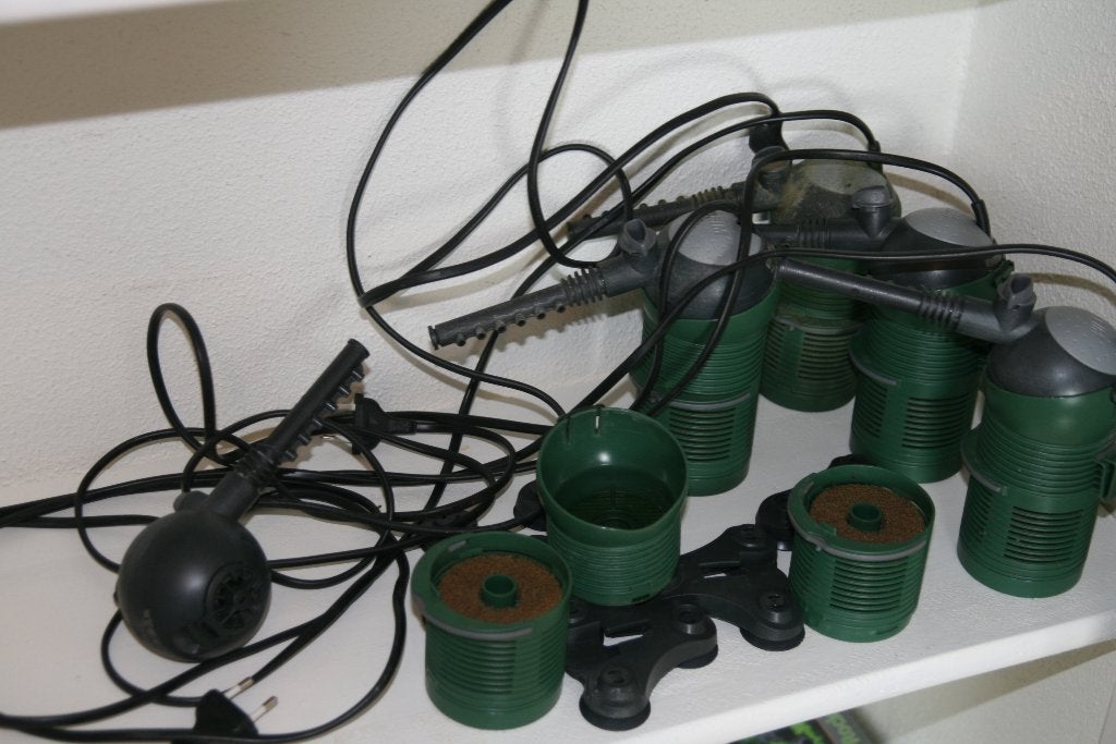Vijf Eheim Aquaball Filters 5 en 6 watt, Dieren en Toebehoren, Vissen | Aquaria en Toebehoren, Ophalen of Verzenden, Gebruikt