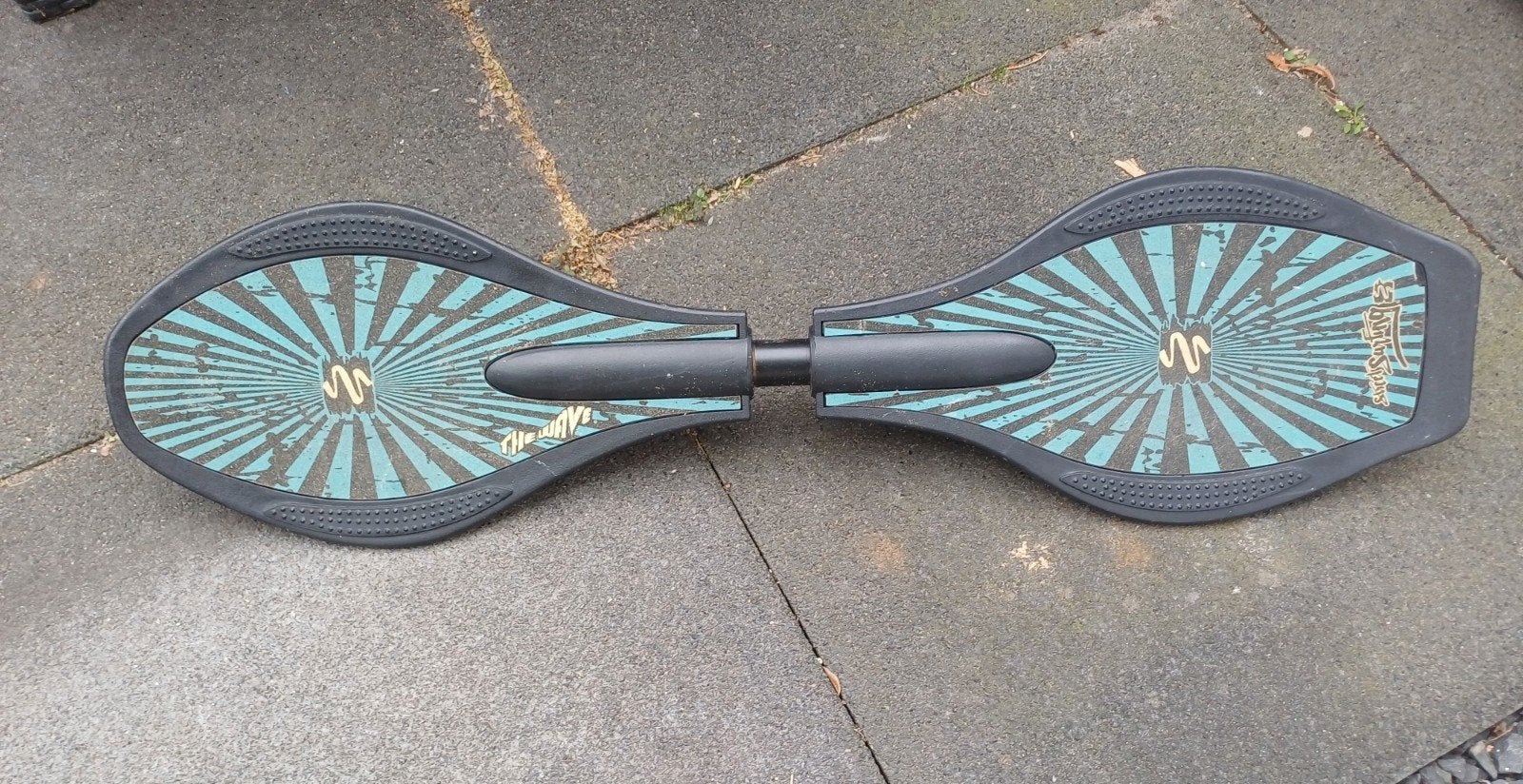 Waveboard - blauw, Ophalen, Gebruikt, Waveboard