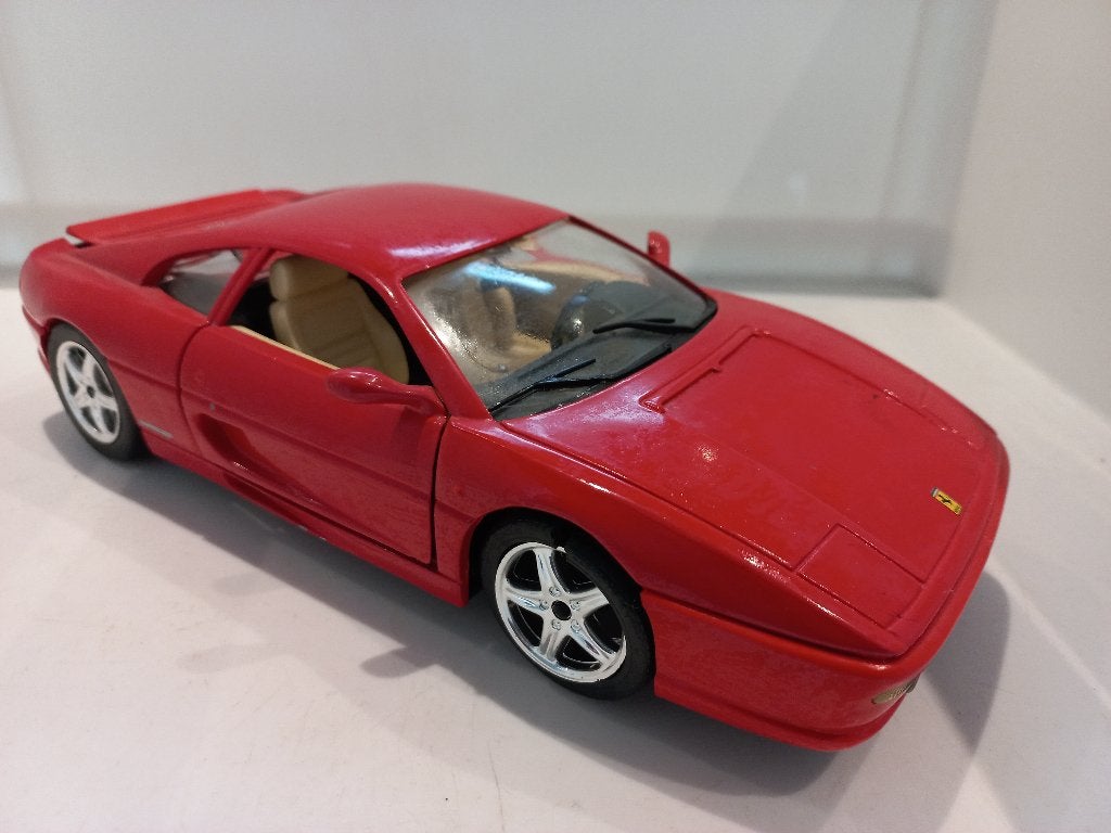 Ferrari F355 Majorette 1:18 modelauto 100, Ophalen of Verzenden, Zo goed als nieuw, Auto, Bburago